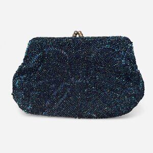 Stunning Beaded Evening Clutch With